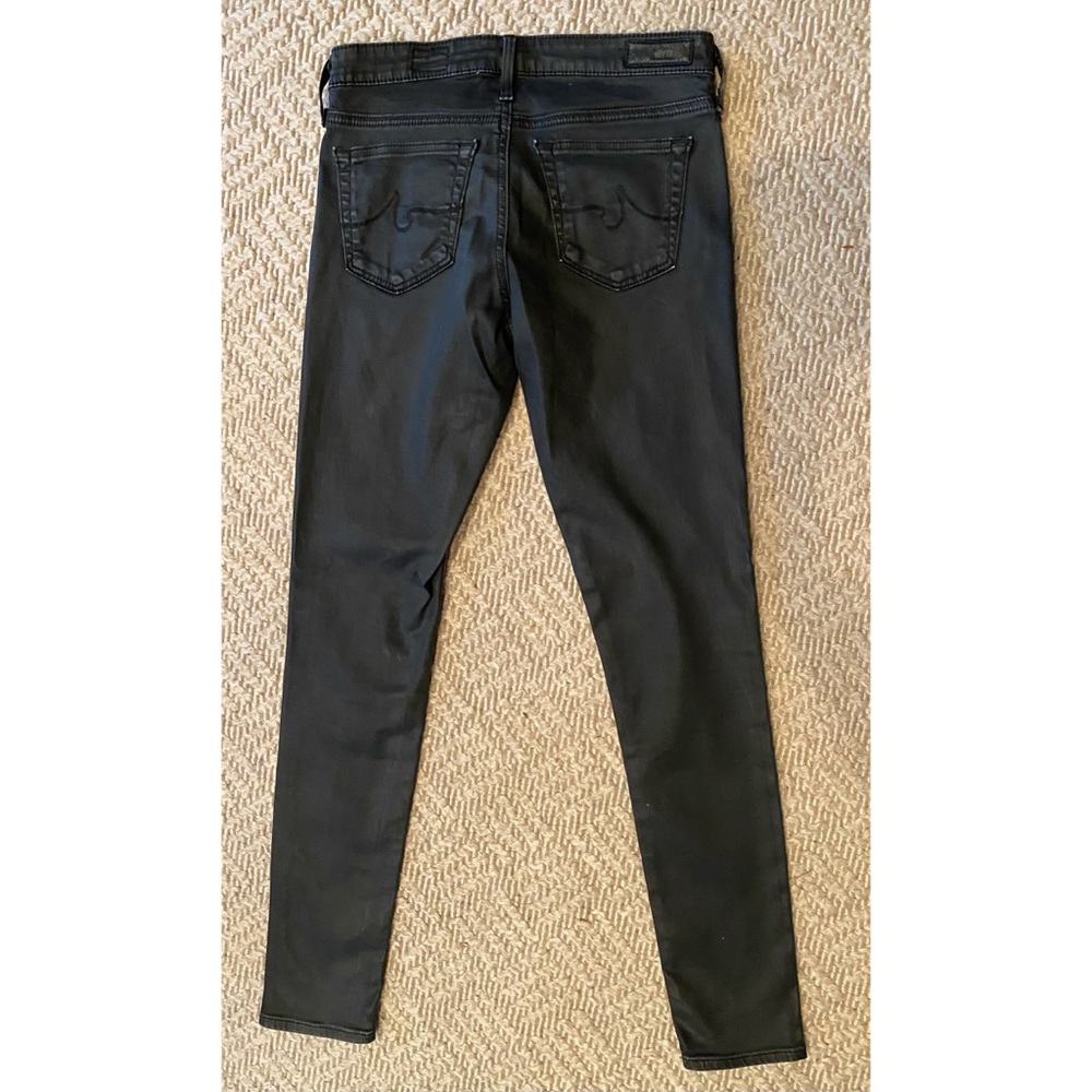 AG Super Skinny Legging Ankle in Leatherette 25R - Picture 9 of 14